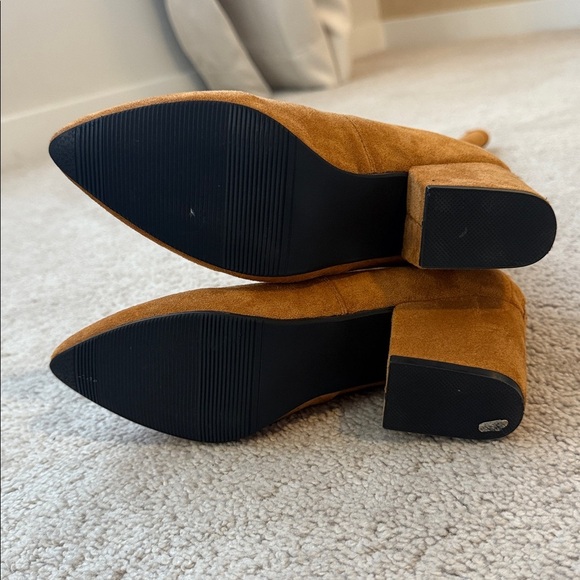 Goodnight Macaroon ‘Marlo’ Over-The-Knee Boots | Size 37 | Tan Suede Leather - Picture 4 of 8